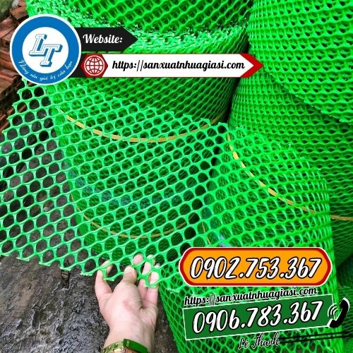 Lưới nhựa màu xanh Lưới nhựa màu xanh