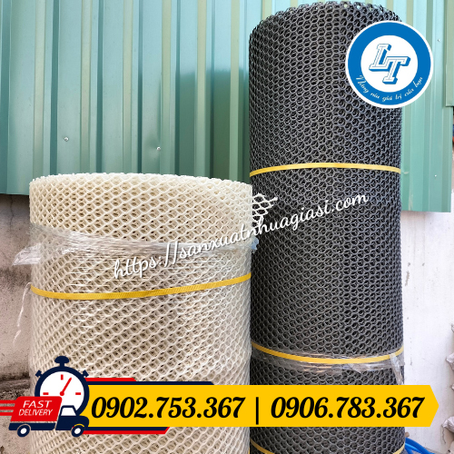 Lưới nhựa đen và lưới nhựa trắng Lưới nhựa đen và lưới nhựa trắng