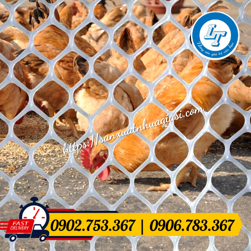 Lưới nhựa ngăn gà vịt Lưới nhựa ngăn gà vịt