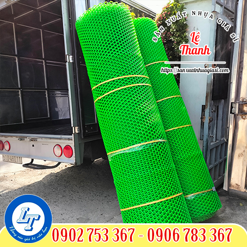 Lưới nhựa xanh cuộn 2m Lưới nhựa xanh cuộn 2m