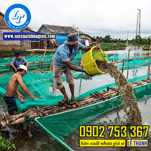Lưới cước nuôi trồng tôm, cá