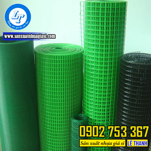 Lưới thép bọc nhựa đủ loại Lưới thép bọc nhựa đủ loại