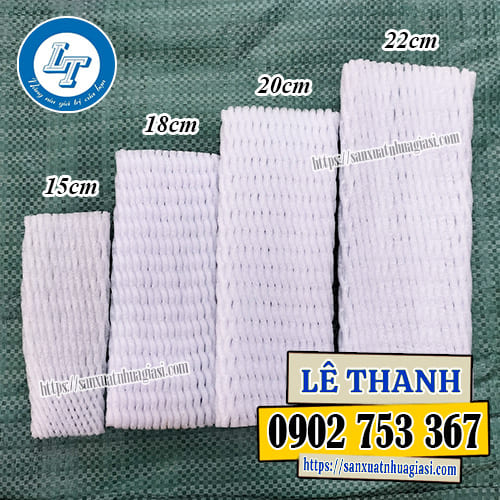 Lưới xốp bọc trái cây đủ kích thước