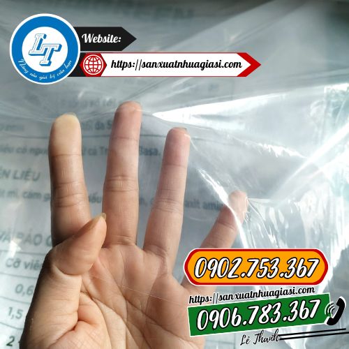 Lớp màng pe dẻo dai, trong suốt Lớp màng pe dẻo dai, trong suốt