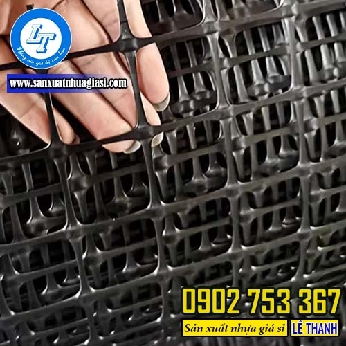 Lưới nhựa ô vuông màu đen Lưới nhựa ô vuông màu đen