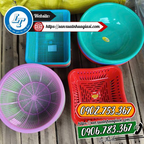 Rổ nhựa có mẫu mã đa dạng tại Lê Thanh Rổ nhựa có mẫu mã đa dạng tại Lê Thanh