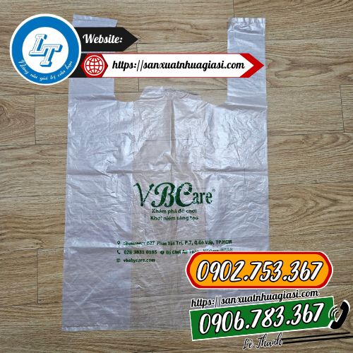 Túi xốp in logo mẫu in của khách Túi xốp in logo mẫu in của khách