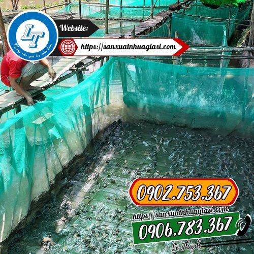 Ứng dụng lưới cọ xanh nuôi ếch Ứng dụng lưới cọ xanh nuôi ếch