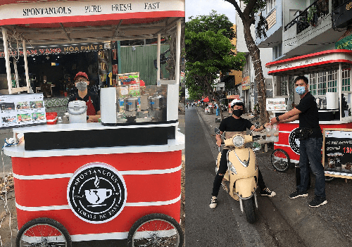 Mô hình quán cafe mang đi Mô hình quán cafe mang đi