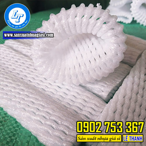 Mút xốp lưới màu trắng, bền đẹp