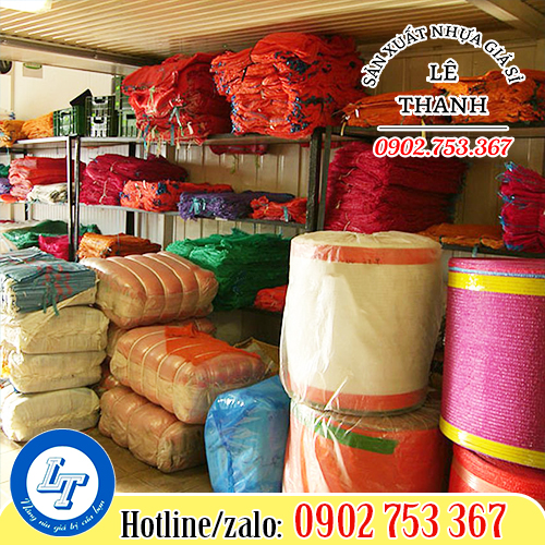 Nguồn sỉ bao tải lưới nông sản hcm