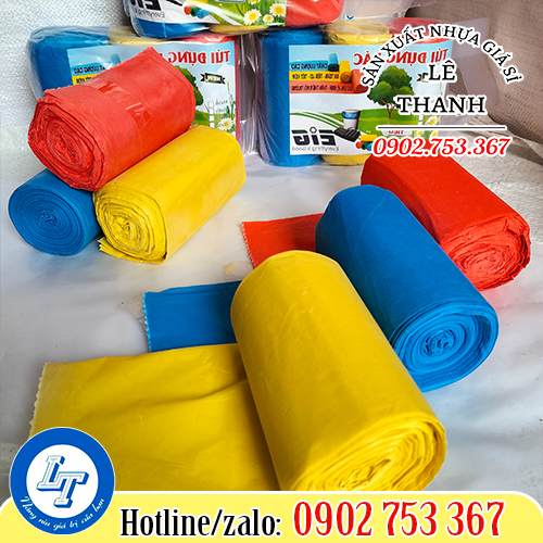 Nguồn sỉ túi rác cuộn màu lốc 3 cuộn tại Lê Thanh Nguồn sỉ túi rác cuộn màu lốc 3 cuộn tại Lê Thanh