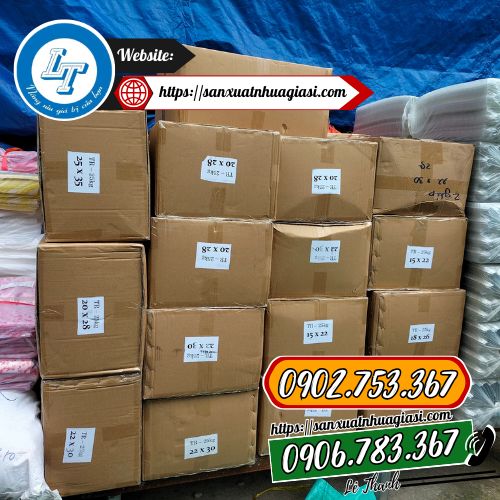 Đóng gói thùng 25kg Đóng gói thùng 25kg