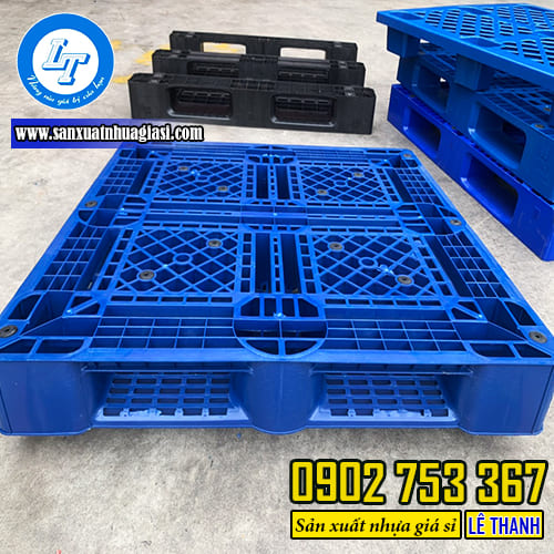 Pallet nhựa 2 mặt
