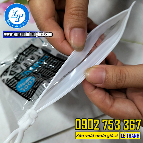 Cấu tạo phần miệng chắc chắn của túi zip khóa kéo Cấu tạo phần miệng chắc chắn của túi zip khóa kéo