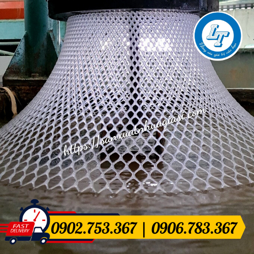Sản xuất lưới nhựa mắt cáo Sản xuất lưới nhựa mắt cáo