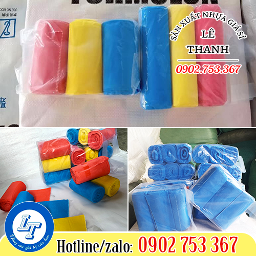 Quy cách đóng gói túi rác cuộn màu Quy cách đóng gói túi rác cuộn màu