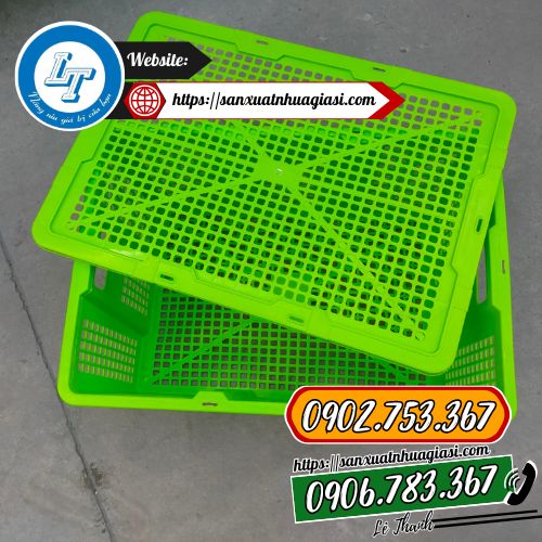 Rổ nhựa C10 có nắp đậy kín Rổ nhựa C10 có nắp đậy kín