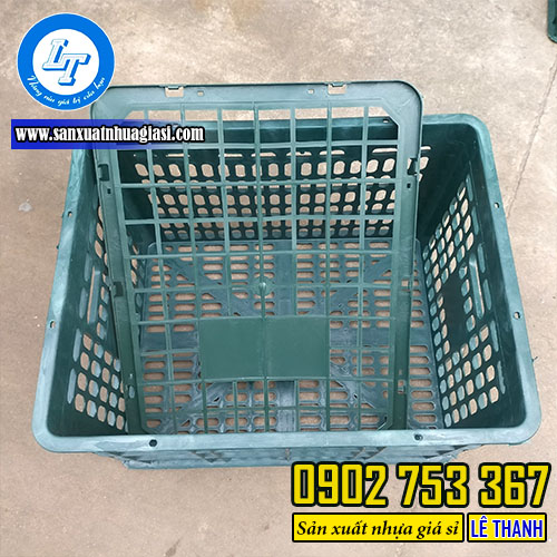 Rổ xoài có thiết kế nan thưa và nắp đậy Rổ xoài có thiết kế nan thưa và nắp đậy