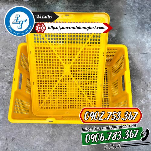 Rổ nhựa đựng trái cây xuất khẩu Rổ nhựa đựng trái cây xuất khẩu