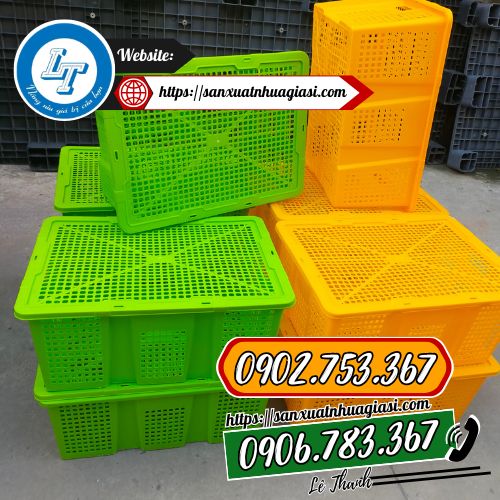 Rổ nhựa đựng trái cây có nhiều màu sắc đa dạng Rổ nhựa đựng trái cây có nhiều màu sắc đa dạng