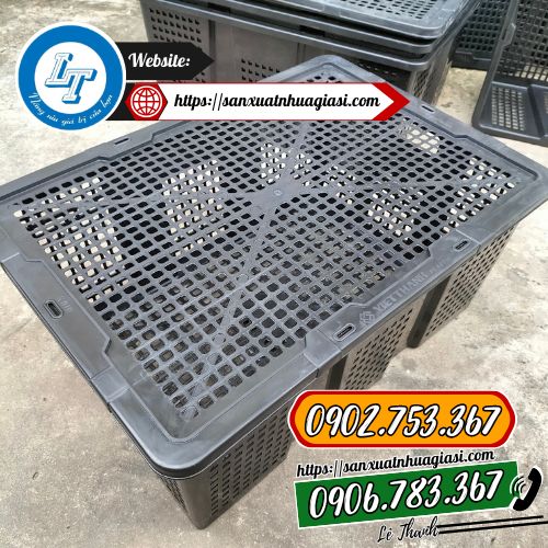 Rổ nhựa đựng trái cây màu đen Rổ nhựa đựng trái cây màu đen