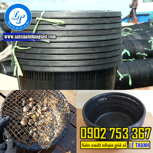 Rổ nhựa chuyên dùng để nuôi thủy hải sản