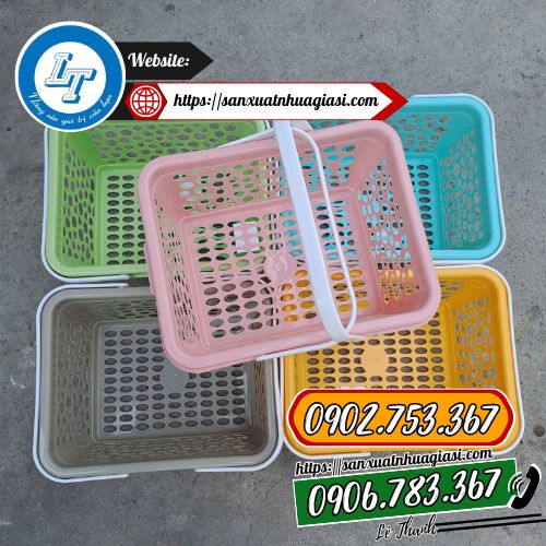 Rổ đựng đồ có quai xách Rổ đựng đồ có quai xách