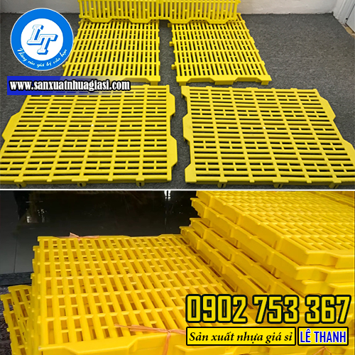 Sàn nhựa nuôi heo siêu tiện lợi