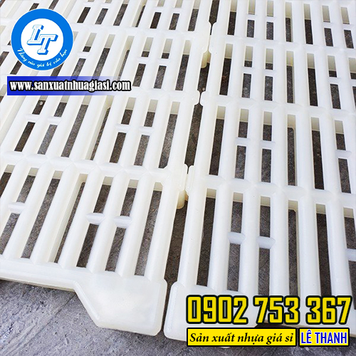 Sàn nhựa nuôi heo có khả năng chịu lực cao