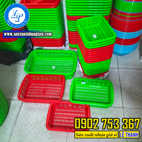 Lê Thanh chuyên sỉ rổ nhựa chữ nhật Lê Thanh chuyên sỉ rổ nhựa chữ nhật