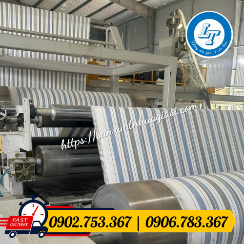 Quá trình sản xuất bạt nhựa Mã Lai Quá trình sản xuất bạt nhựa Mã Lai