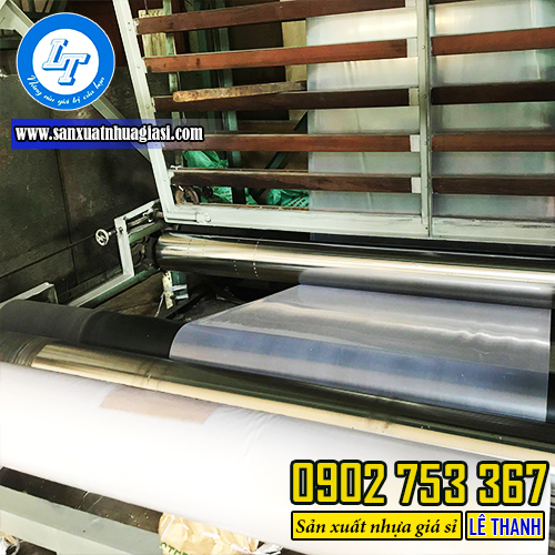 Sản xuất màng nilon bảo dưỡng bê tông tại xưởng