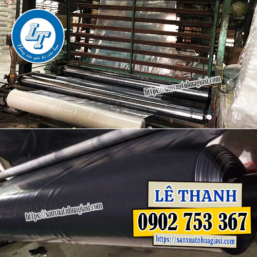 Quá trình sản xuất màng nilon đổ bê tông