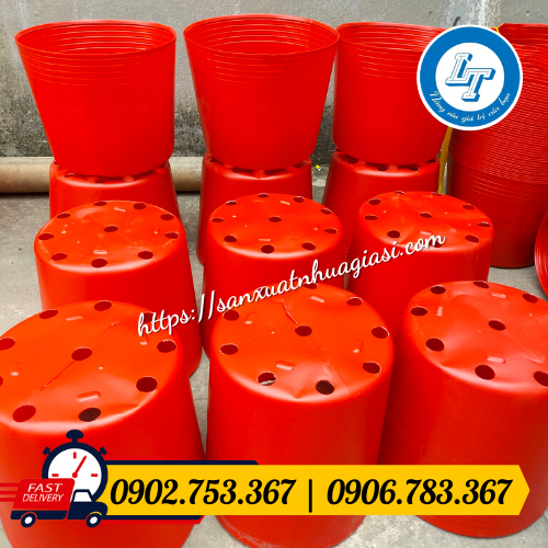 Sỉ chậu nhựa mềm trồng cây Sỉ chậu nhựa mềm trồng cây