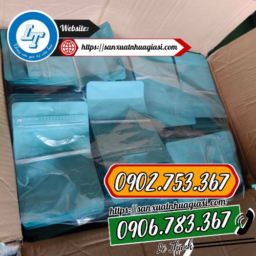 Bỏ sỉ thùng 25kg túi zip khóa kéo Bỏ sỉ thùng 25kg túi zip khóa kéo