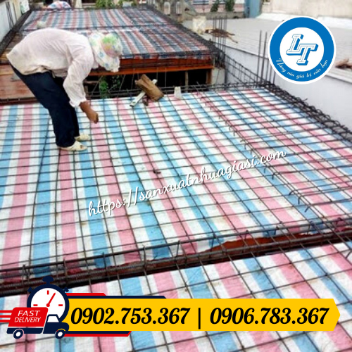 Bạt lót công trình đổ bê tông Bạt lót công trình đổ bê tông