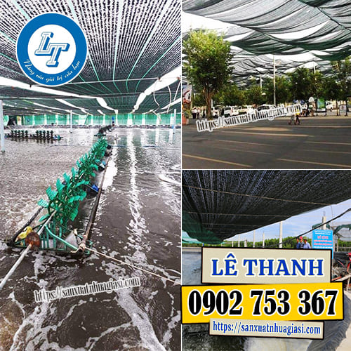 Sử dụng lưới che nắng trong đời sống