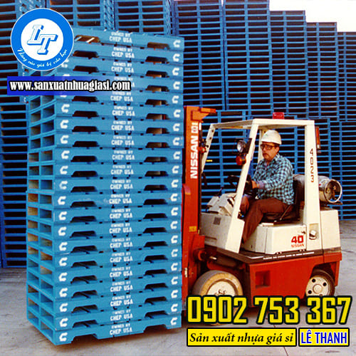 Ứng dụng pallet nhựa