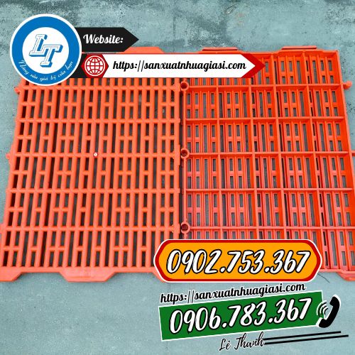 Sàn lót chuồng trại 40x55 Sàn lót chuồng trại 40x55