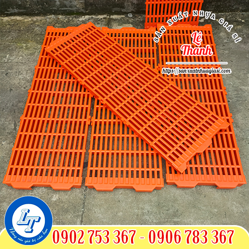Tấm sàn nhựa lót chuồng gà vịt 40x120 Tấm sàn nhựa lót chuồng gà vịt 40x120