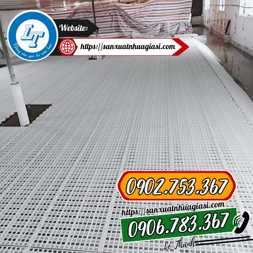 Thi công sàn lót chuống trại Thi công sàn lót chuống trại