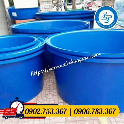 Sỉ rẻ tank nhựa tròn nuôi cá Sỉ rẻ tank nhựa tròn nuôi cá