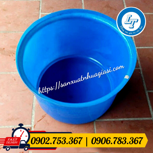 Tank nhựa tròn màu xanh Tank nhựa tròn màu xanh