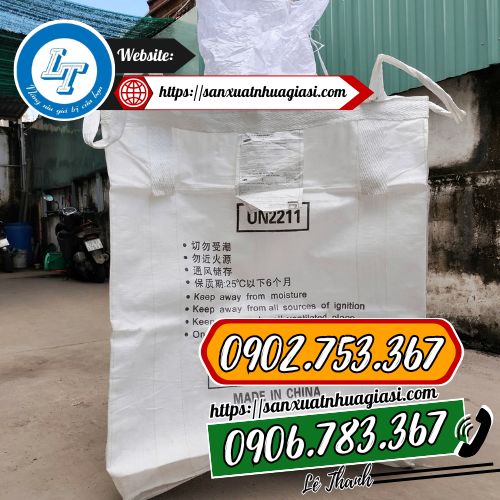 Bao tải jumbo đáy xả 1 tấn Bao tải jumbo đáy xả 1 tấn