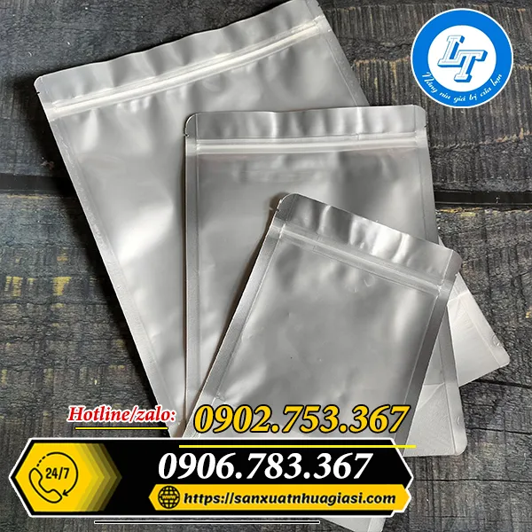 TÚI ZIP GHÉP ĐÁY ĐỨNG