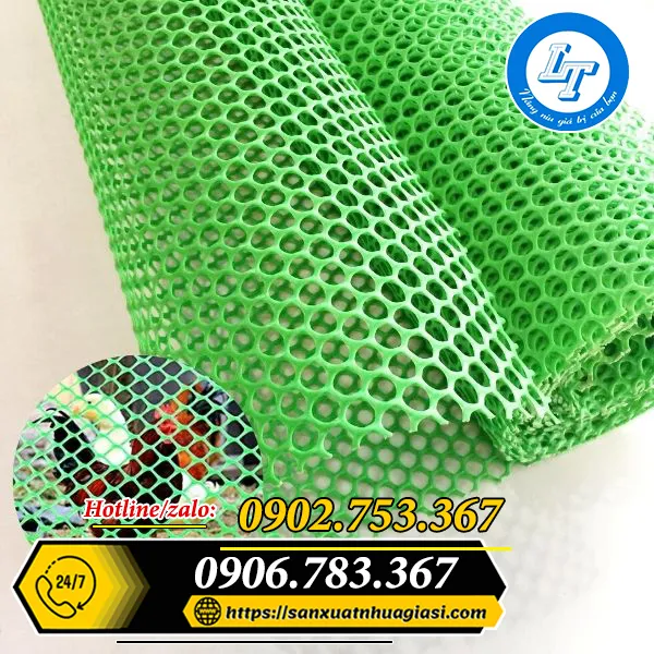 LƯỚI NHỰA MẮT CÁO XANH