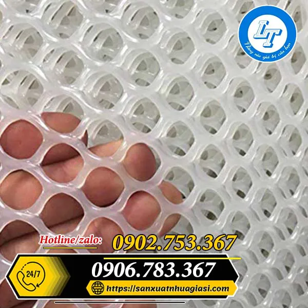 LƯỚI NHỰA MẮT CÁO TRẮNG