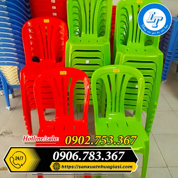 GHẾ DỰA NHIỀU MÀU