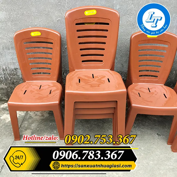 GHẾ DỰA NHIỀU MÀU